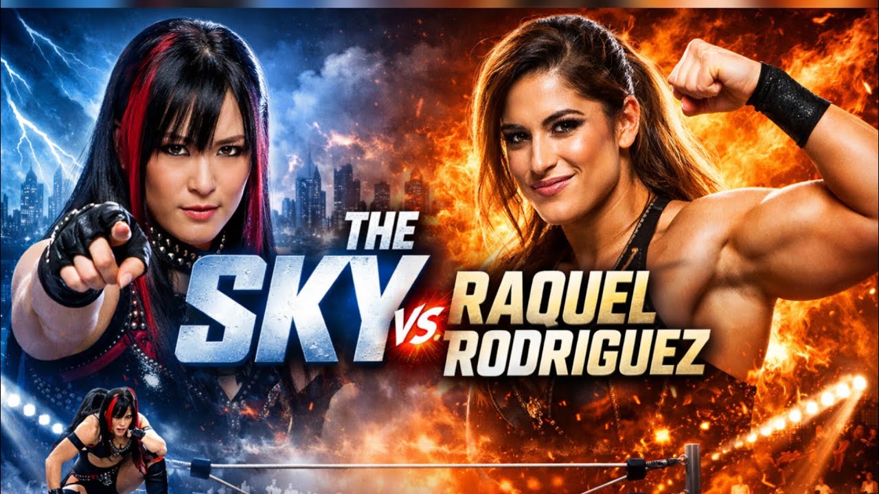 Road to Royal Rumble: The Sky vs. Raquel Rodriguez #wwe February 10, 2026