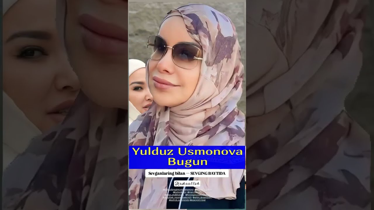 Yulduz Usmonova Makkah safari - Sevganlari bilan 💚 