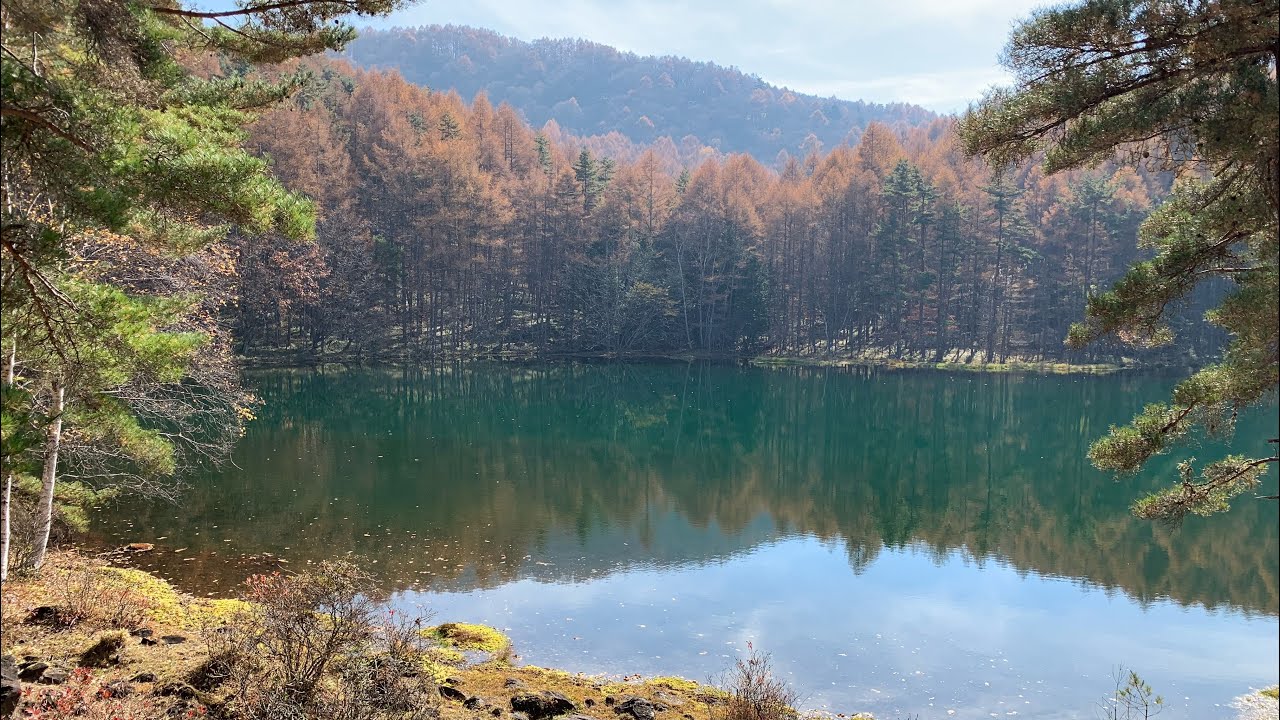 Japan Nagano Mishakaike Pond 御射鹿池