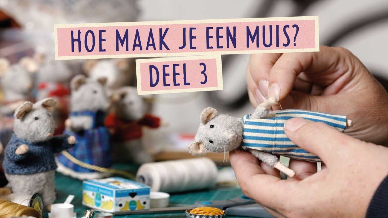 Knutselen & DIY // Maak je een muis deel 3 | Muizenhuis Tutorial