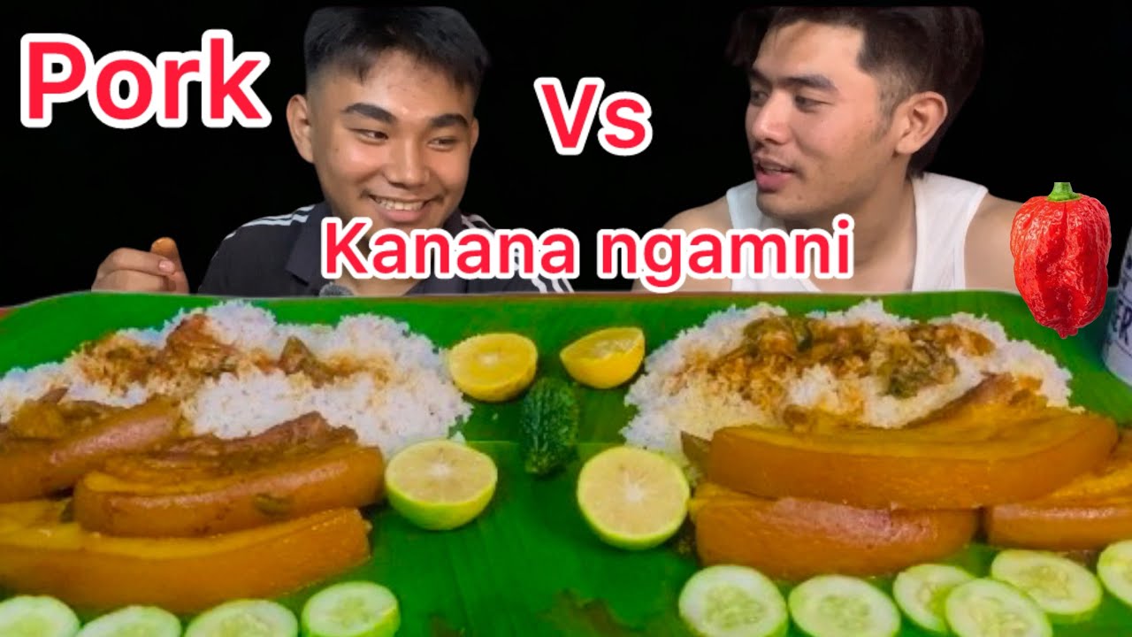 Pork curry challenge// cdi bera karehe oak challenge cdi // mayamna challenge hydo pujark a 🤗