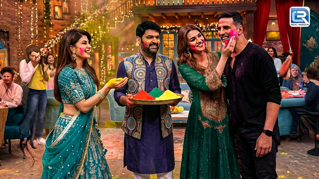 Akshay Kirti और Jacqueline आये Live Show पर Kapil के साथ Holi खेलने | The Kapil Sharma Show S2