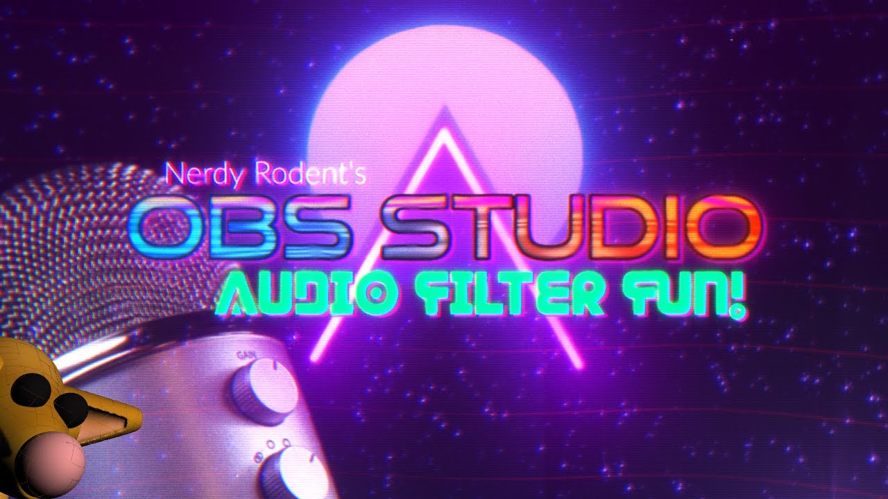 OBS Studio - Noise reduction, compression, reverb, pitch shifting and more!