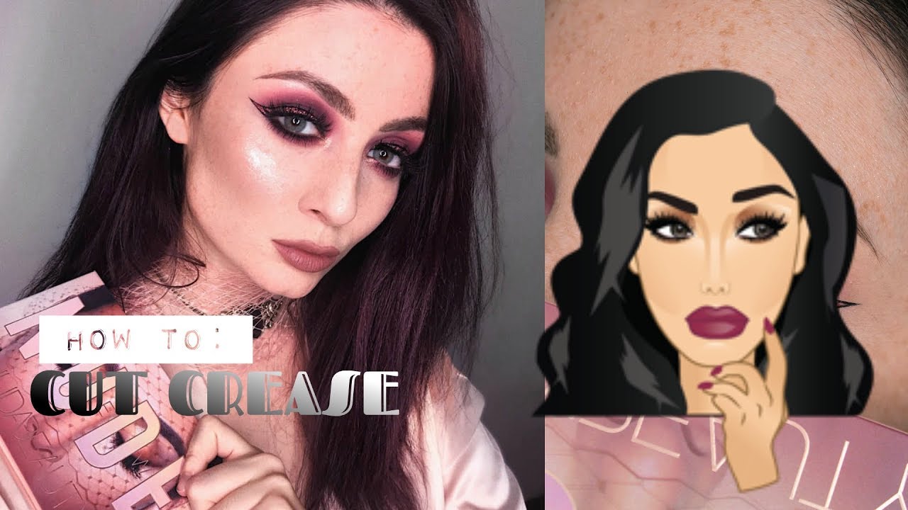 CUT CREASE TUTORIAL | LAKO I BRZO SMINKANJE | ilonarah