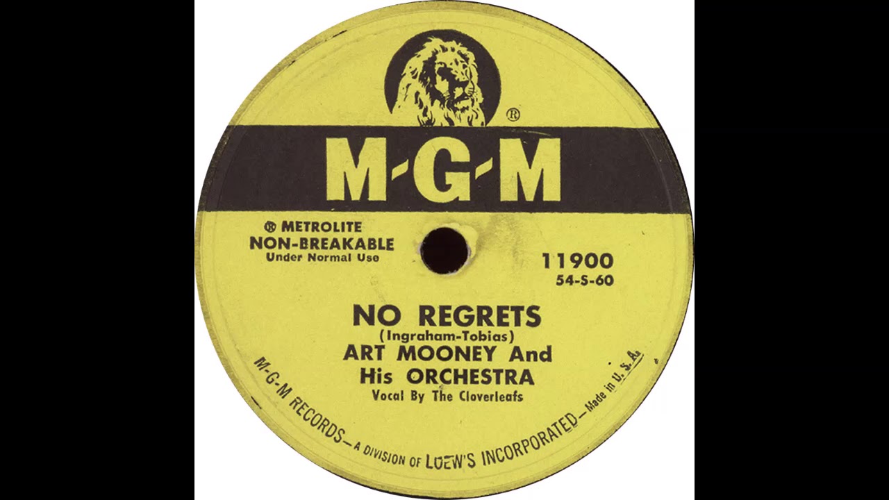 MGM 11900 - No Regrets - Art Mooney