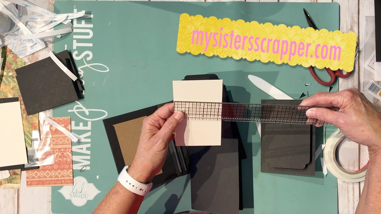 Graphic 45 Typography Pocket Folio Book Tutorial