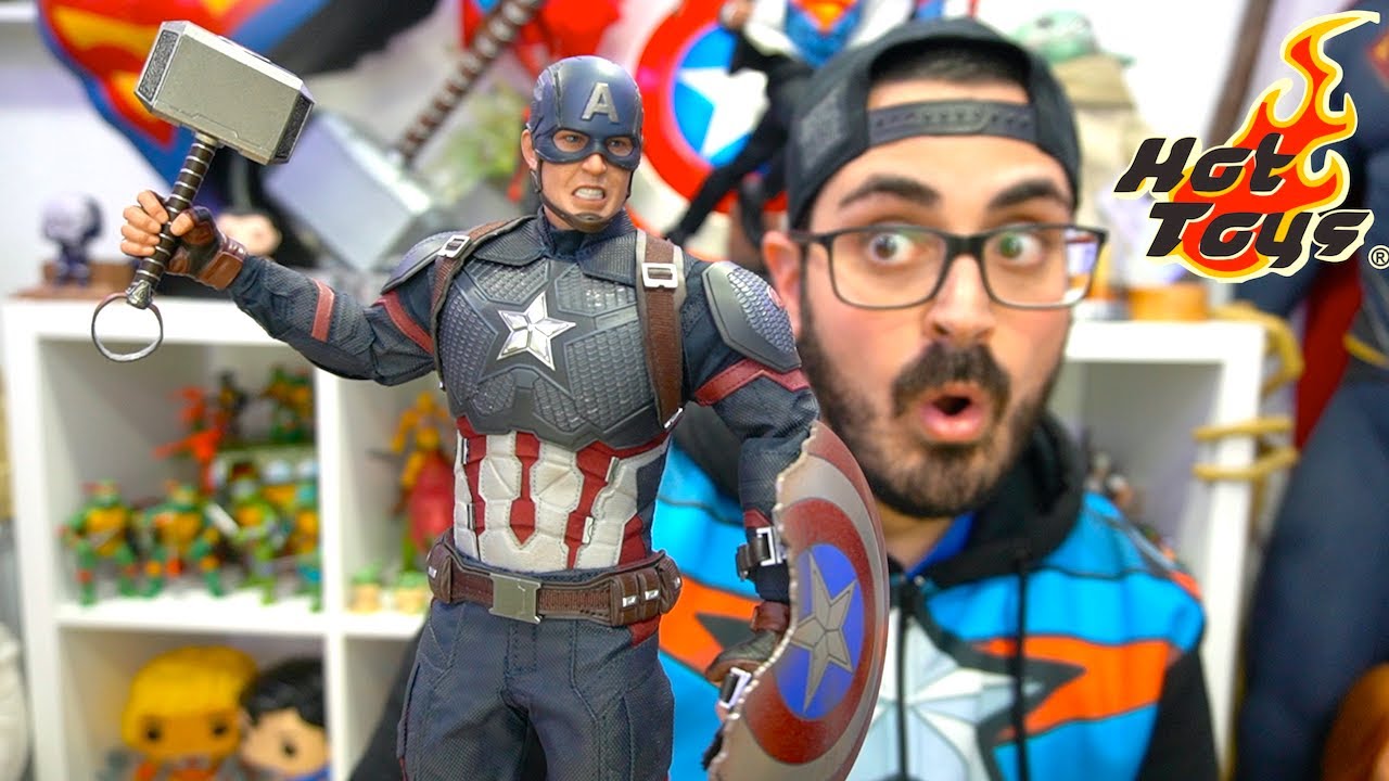 Me llegó el HOT TOYS del CAPITÁN AMÉRICA de AVENGERS ENDGAME y es ALUCINANTE