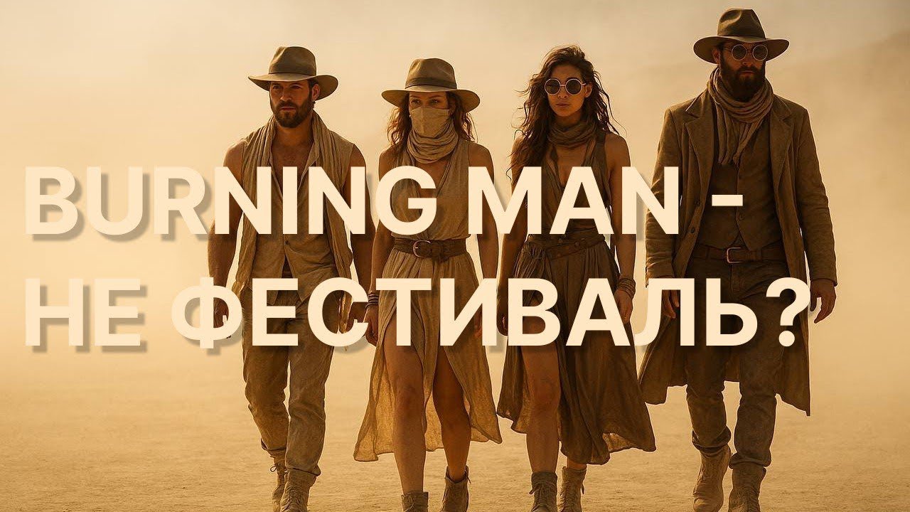 Почему Burning Man — это не фестиваль (и почему так говорить обидно)?