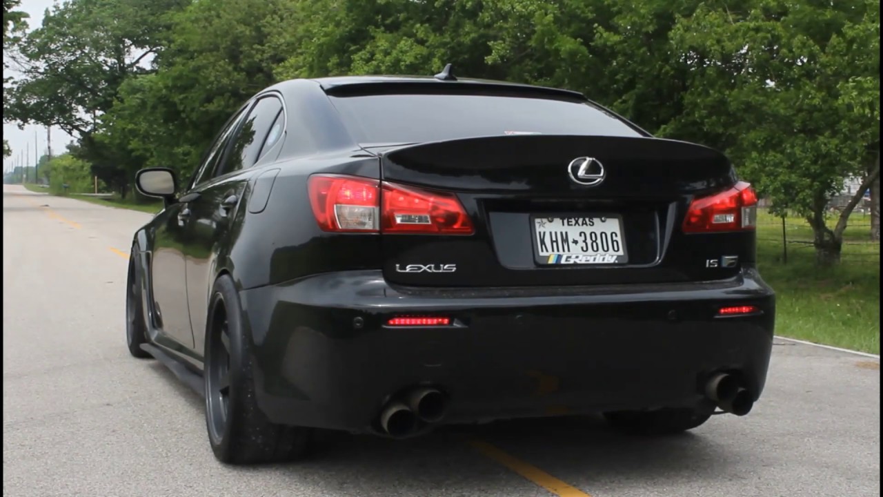2010 Lexus ISF PPE Headers Rev/Flyby