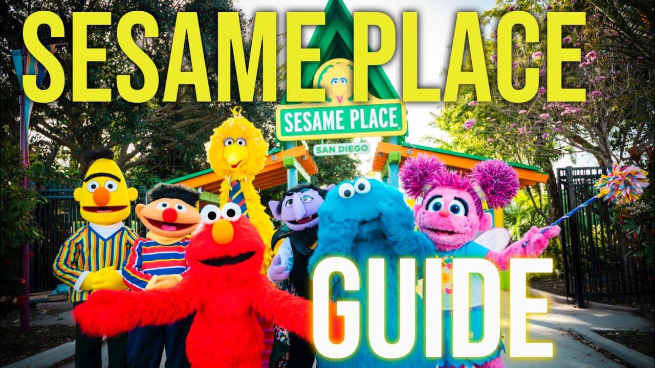 Гид и экскурсия по Sesame Place в Сан-Диего | Тематический парк и аквапарк