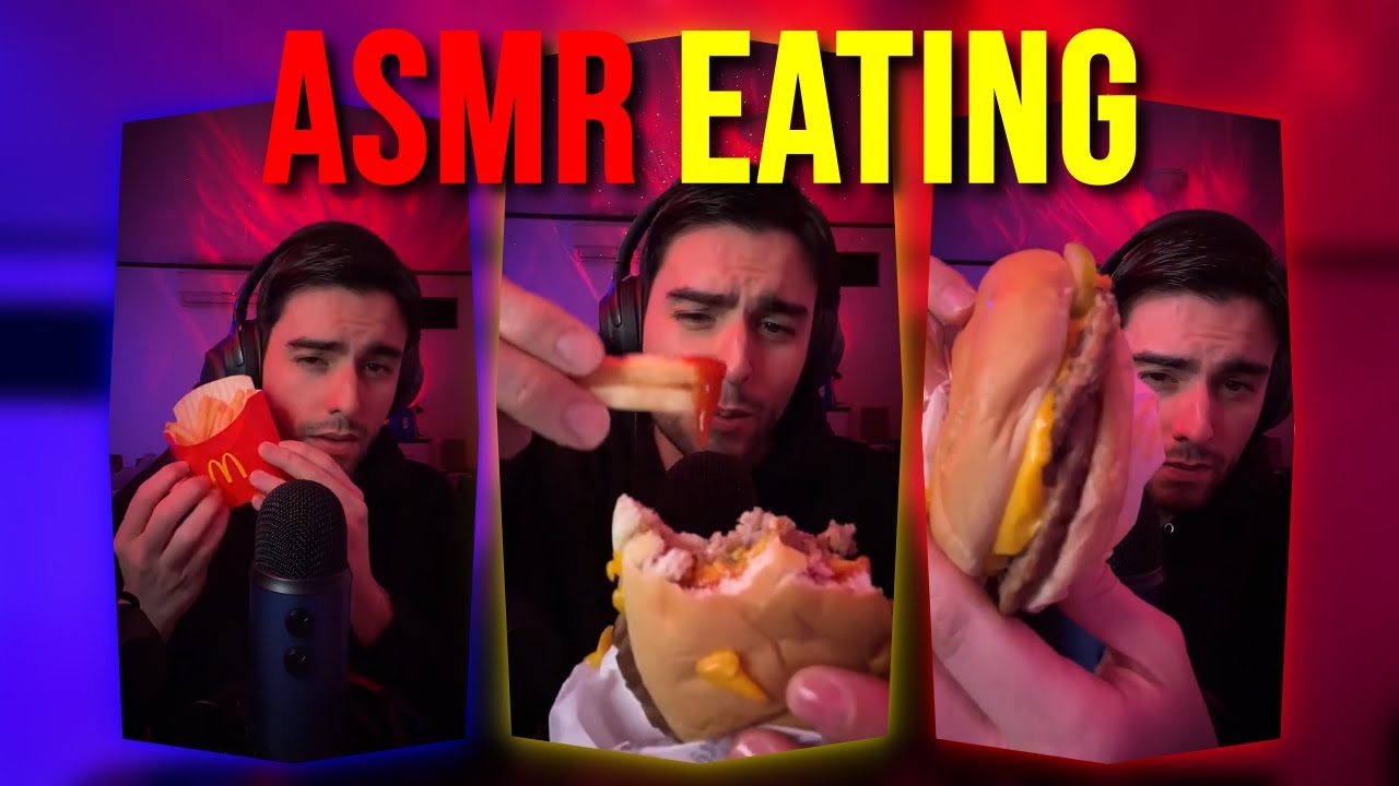 ASMR Comiendo Mcdonalds (Mmmm)