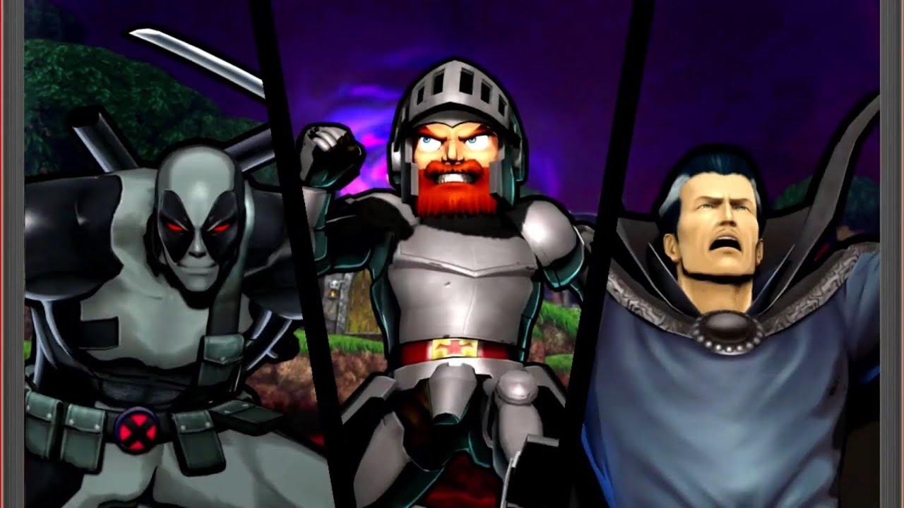 Полное прохождение аркадной версии Marvel vs Capcom 3: Артур, Дэдпул и Доктор Стрэндж.