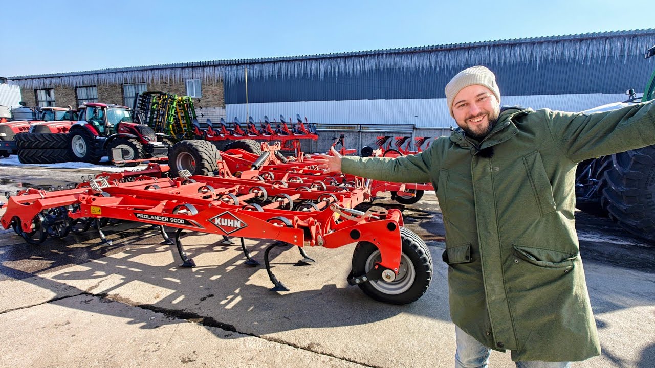 Новинка в Україні! Самий продуманий культиватор KUHN Prolander 9000