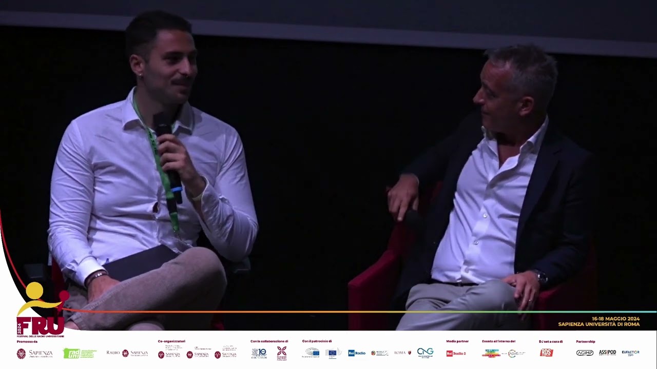 FRU 2024 - A tu per tu - Incontro e dibattito con Pierluigi Diaco (18 maggio 2024)