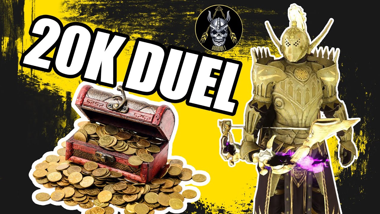 DUELING FOR 20K GOLD. NEW WORLD BOW/VG PVP.