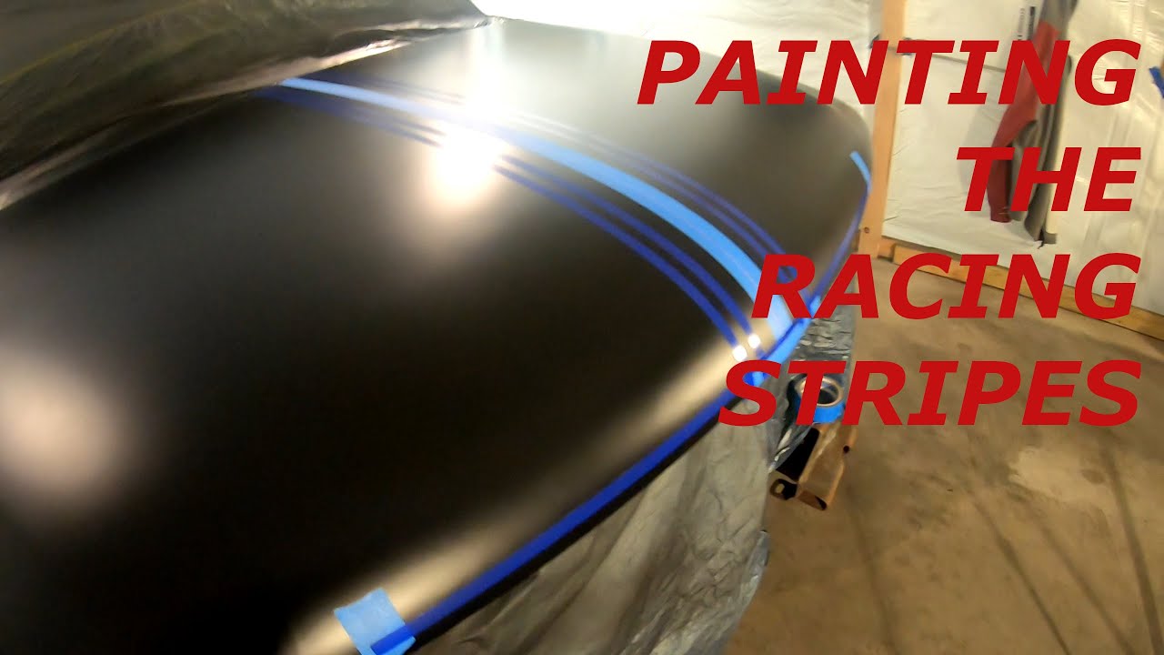 Repainting Satin Part 3 - Painting the Bandage Stripes