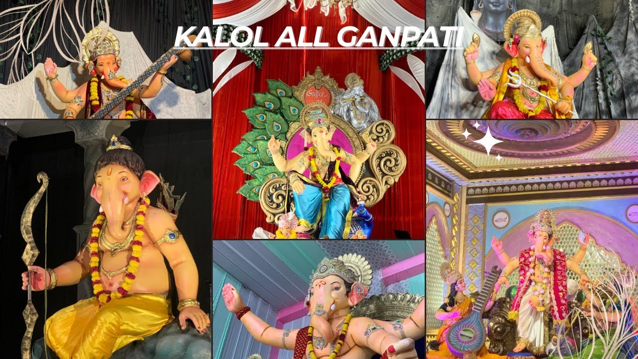 All Kalol Ganpati 😊❤️
