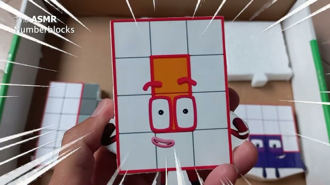 Box Full of MYSTERY Numberblocks 1-20 Vs Step SQUAD - ASMR Looking For Numberblocks 