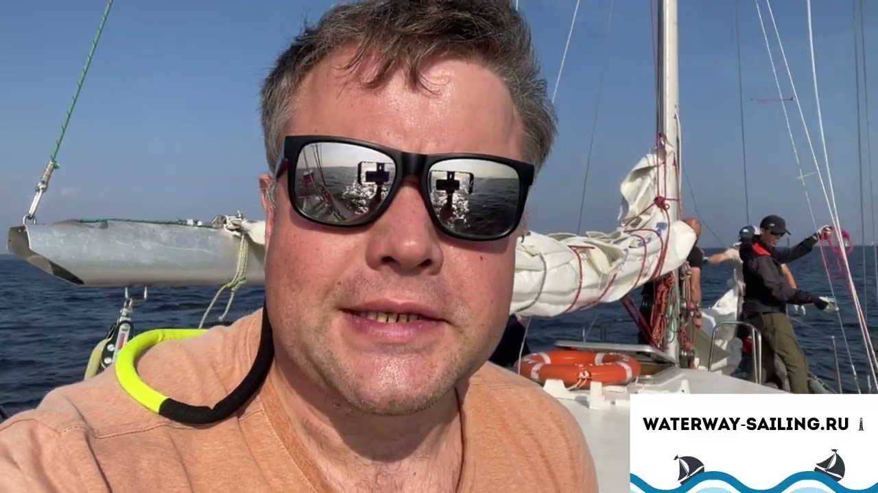 Аренда парусной яхты в СПб: Финский залив, Лахта центр, проходим под мостом ЗСД