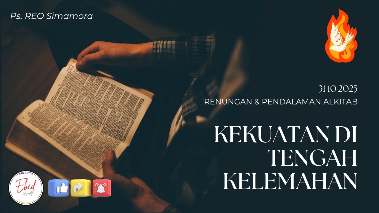 DAILY DEVOTION - 31 10 25 | #DailyDevotion #DoaPagi #Kekuatan #renunganhariankristen  #EbedMinistry