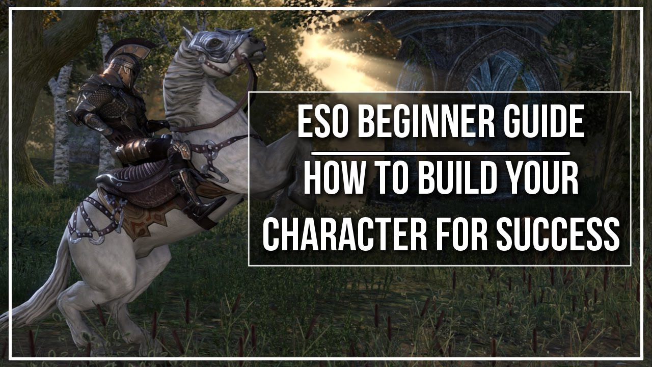 ESO Beginner Guide - How to Build Your Character for Success