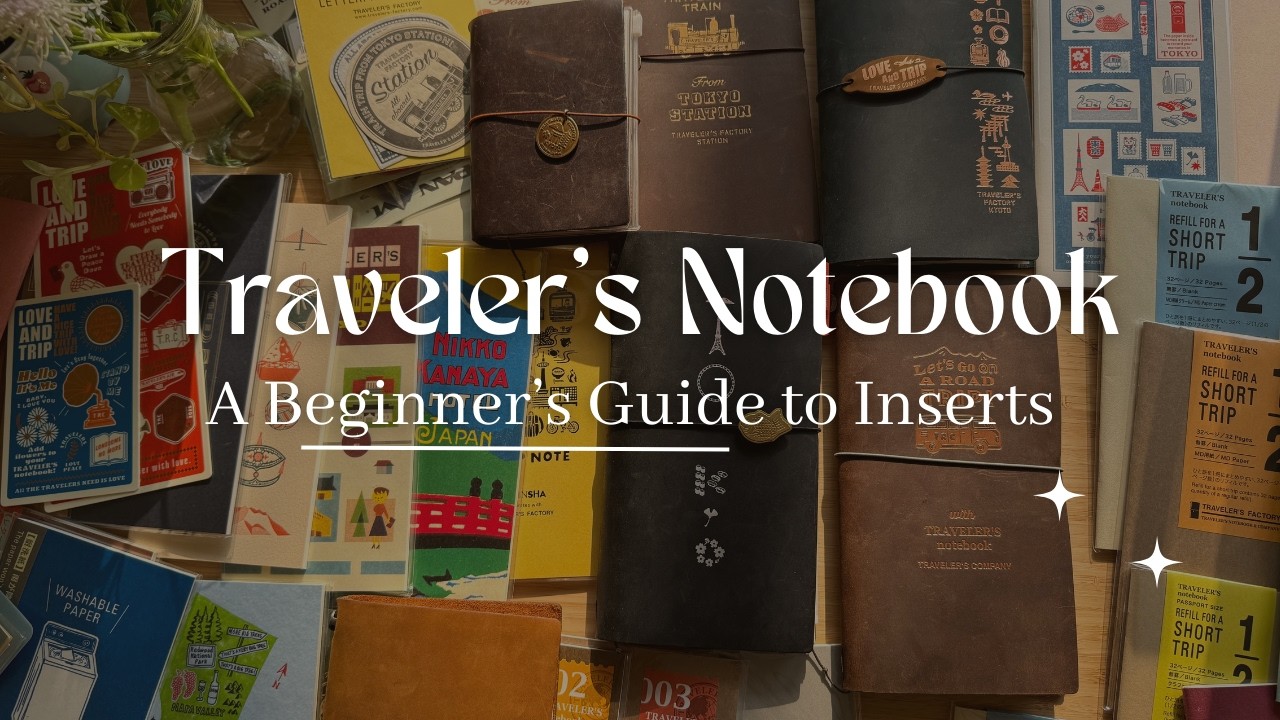The Ultimate Beginner's Guide to Traveler's Notebooks | Covers, Inserts & Setup 📖