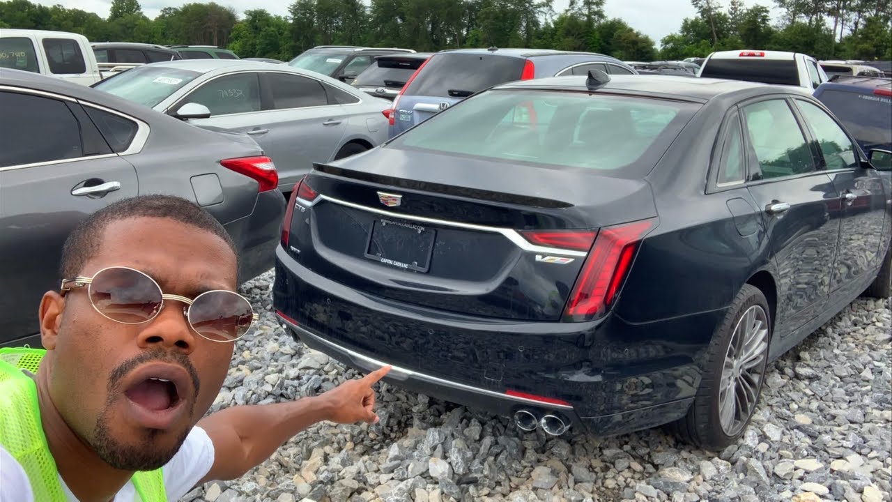 A $100,000 CADILLAC CT6 BLACKWING GOING MUCH CHEAPER AT COPART! *TWIN TURBO V8*