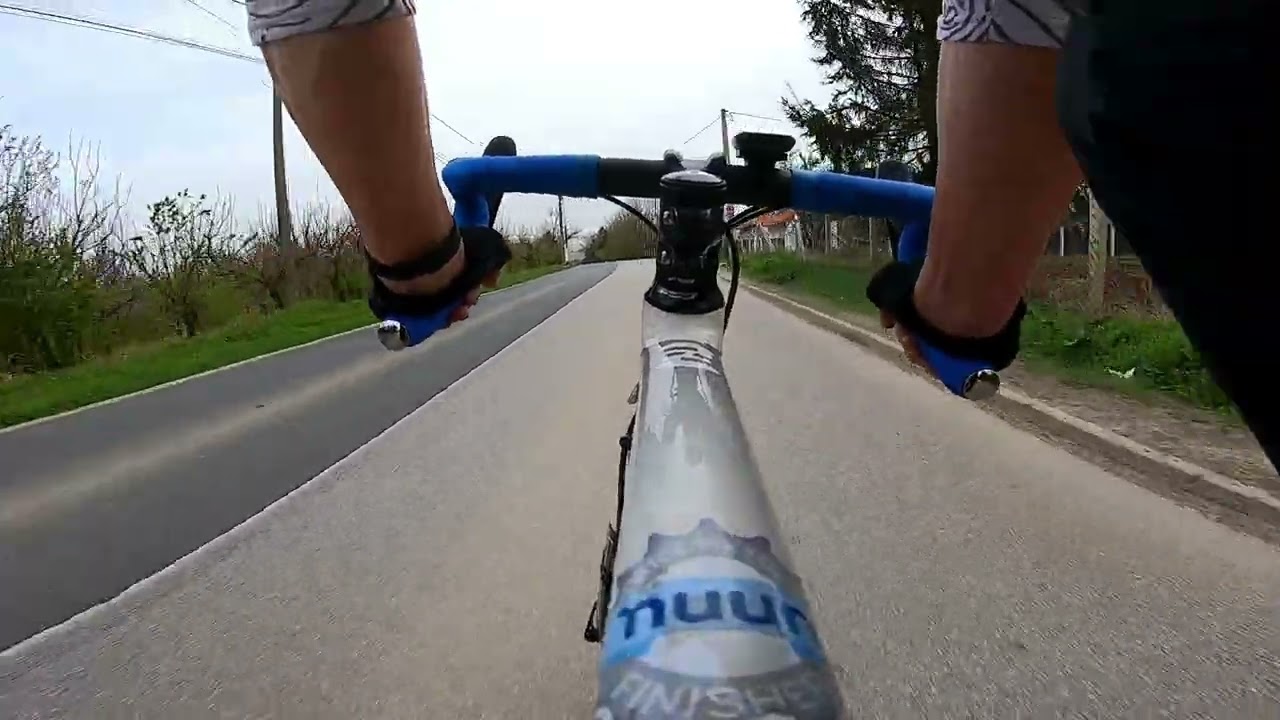 Pudarci - Umcari, cycling in Serbia , March 2024...