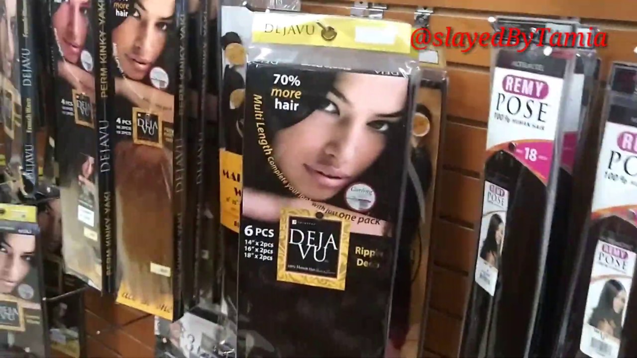 Field trip : Beauty supply store bundles and closure