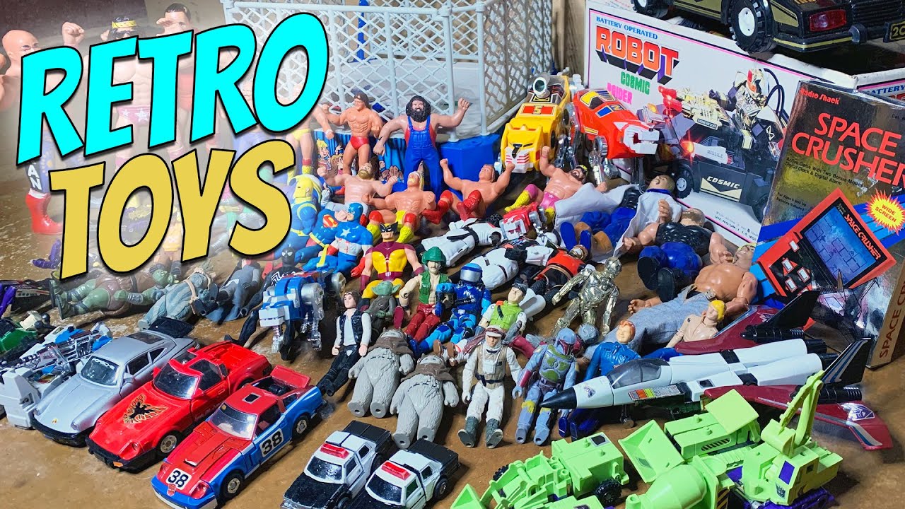 Потрясающие ретро-игрушки 70-х/80-х годов, найденные на распродаже в гараже