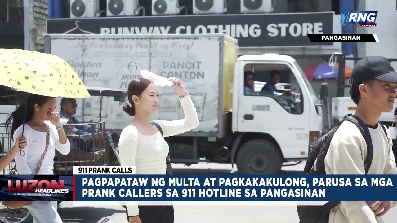 Pagpataw ng multa at pagkakakulong, parusa sa mga prank callers sa 911 hotline sa Pangasinan