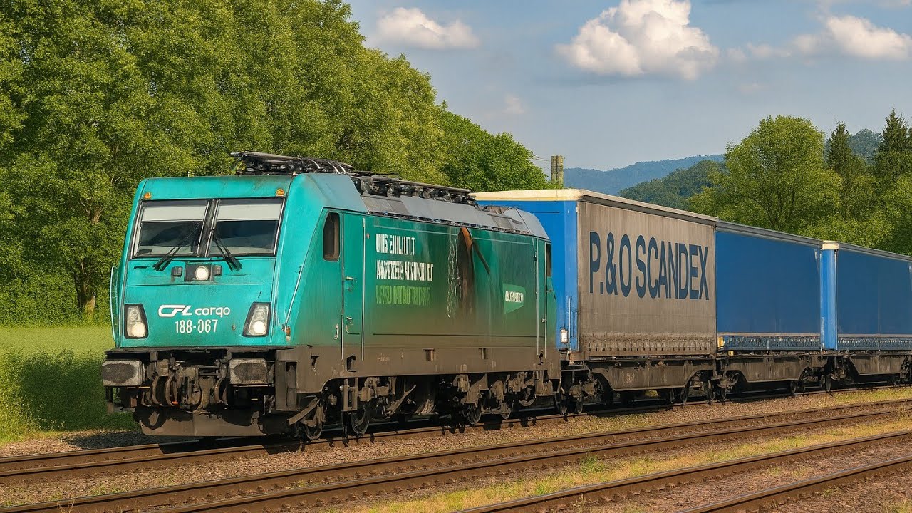 „Wenn Neu und Alt aufeinandertreffen – BR 188 & BR 152 in Luisenthal“