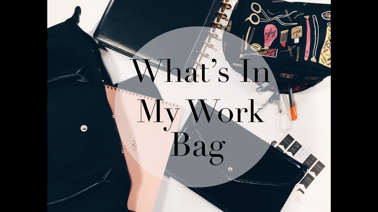 What's In My Work Bag | Longchamp Le Pliage Neo