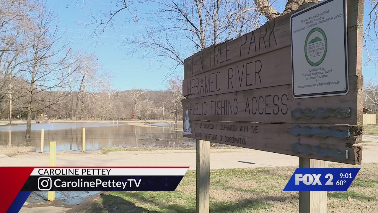 В штате Миссури продлены предупреждения о наводнениях на реках Мерамек и Биг.
