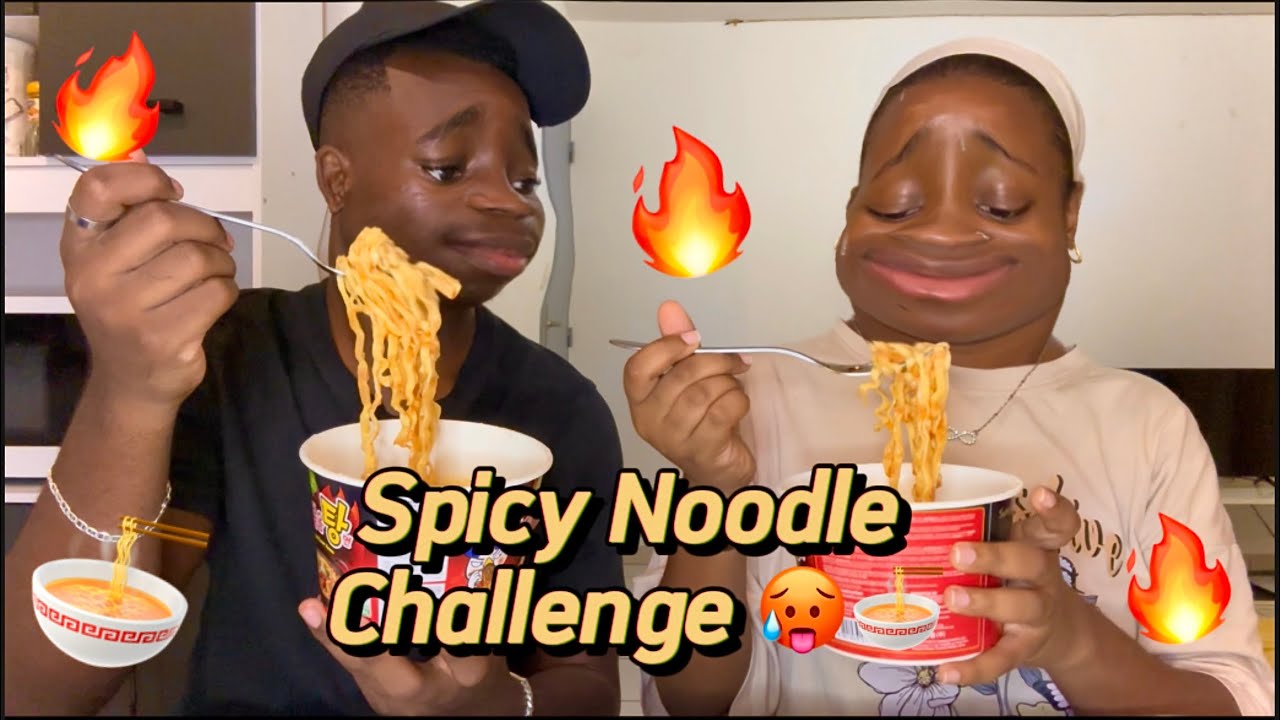 🔥SPICY NOODLE CHALLENGE 🍜🥵