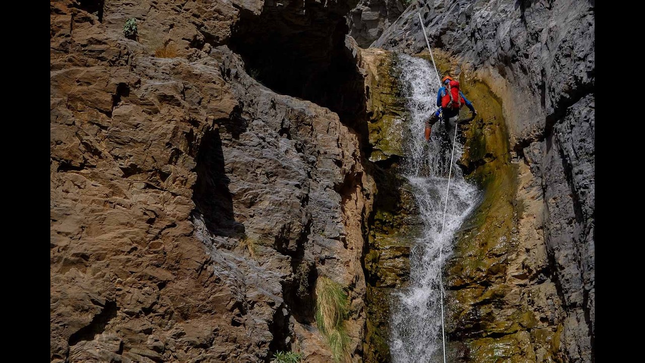 Wadi Al Hijri, canyoning Oman