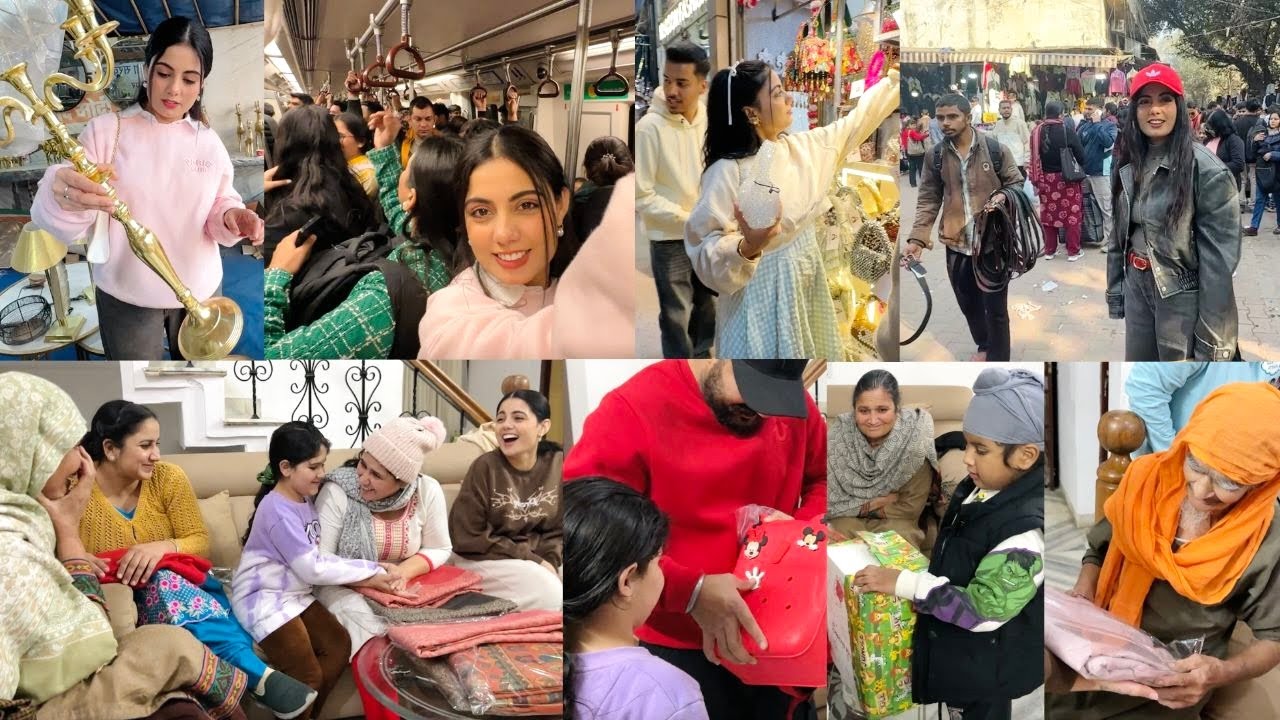 SOHRA FAMILY LAYI DELHI TON LAYE GIFTS | BANJARA TE SAROJINI MARKET DA ASLI SACH | INDER & KIRAT