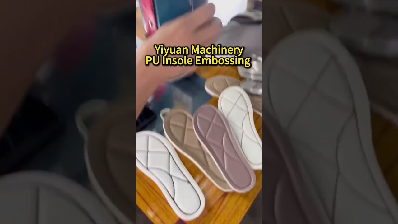 EVA PU PVC Insole Pad High Frequency Embossing Machine For Shoes #insoles #shoesmachine