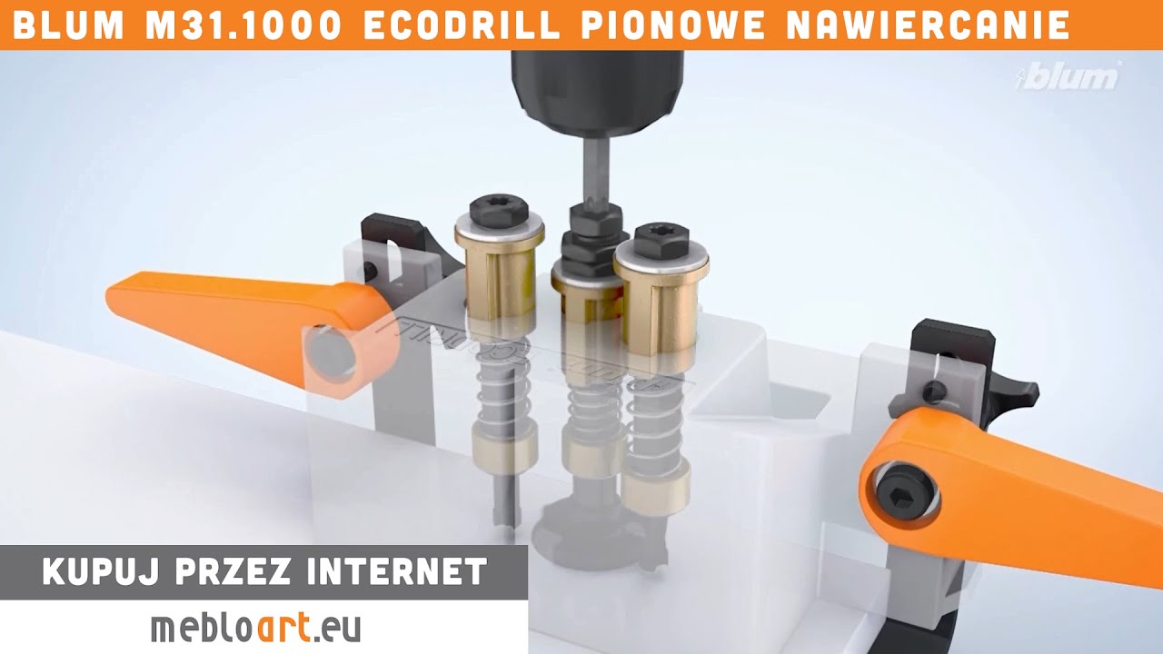 JAK DZIAŁA BLUM M31.1000 ECODRILL pionowe nawiercanie