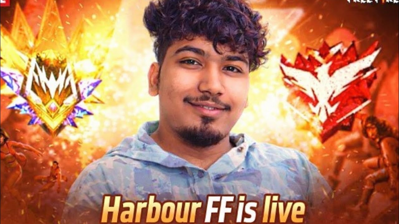 🔥 FREE FIRE LIVE 🔴 | HARBOUR FF | RANK PUSH | INTENSE GAMEPLAY 🔥