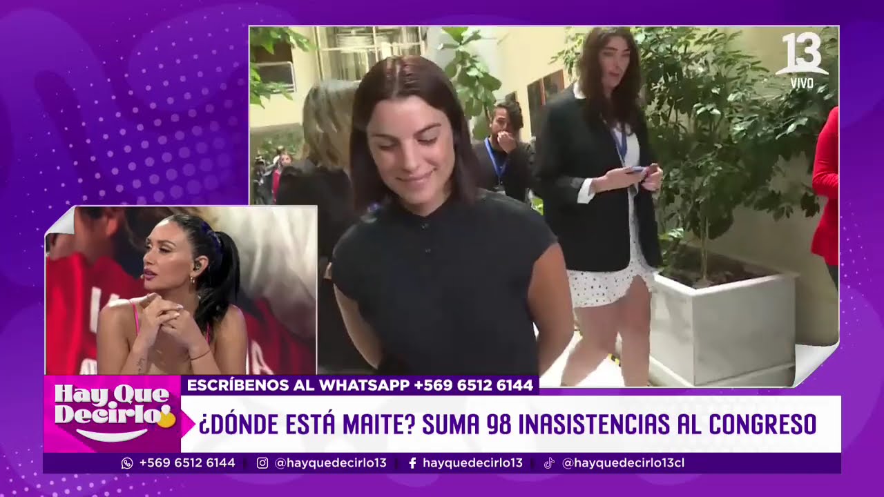 ¿Jorge Valdivia sigue enamorado de la diputada Maite Orsini? | Hay Que Decirlo | Canal 13