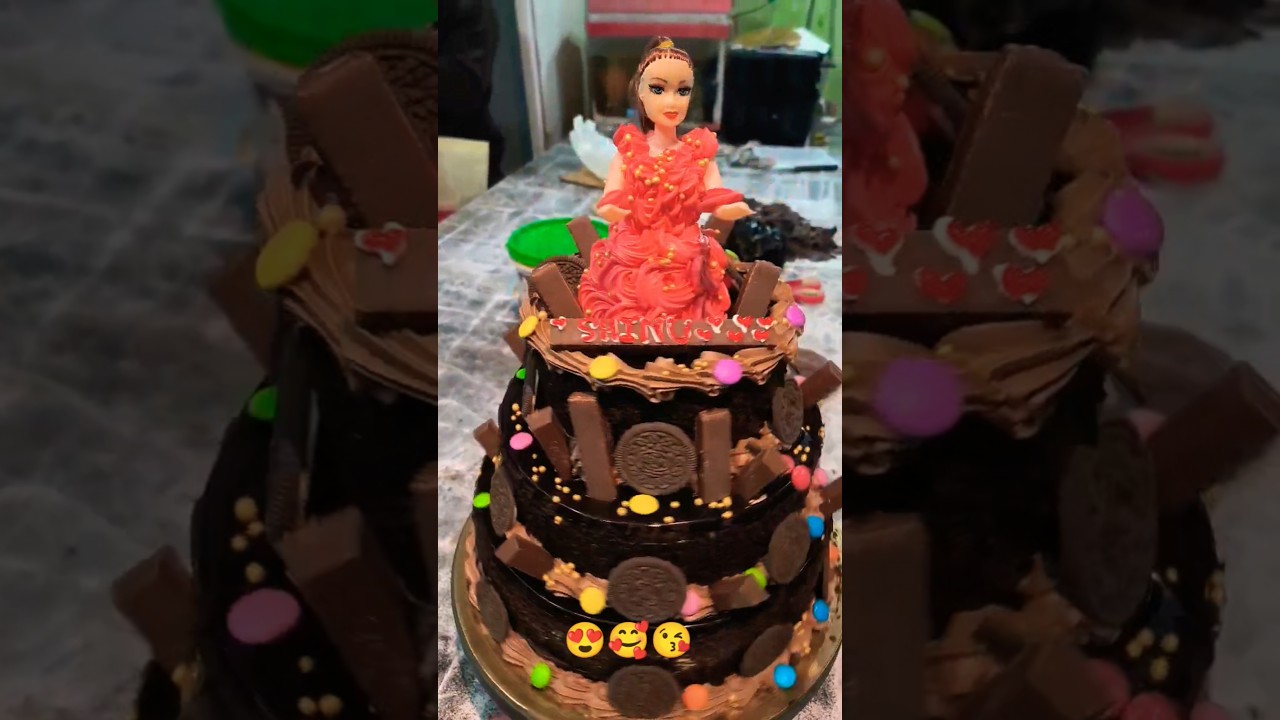 Chocolate Barbie Doll Cake 🎂