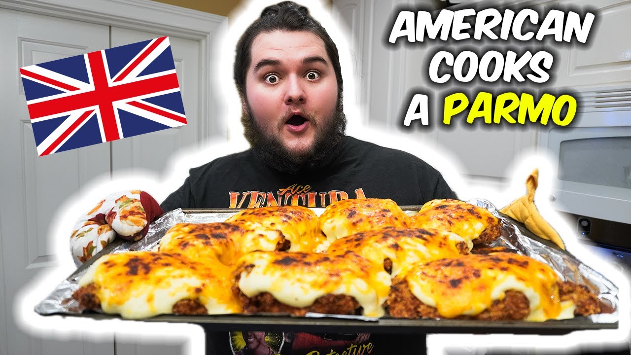 American Tries Cooking a UK Parmo