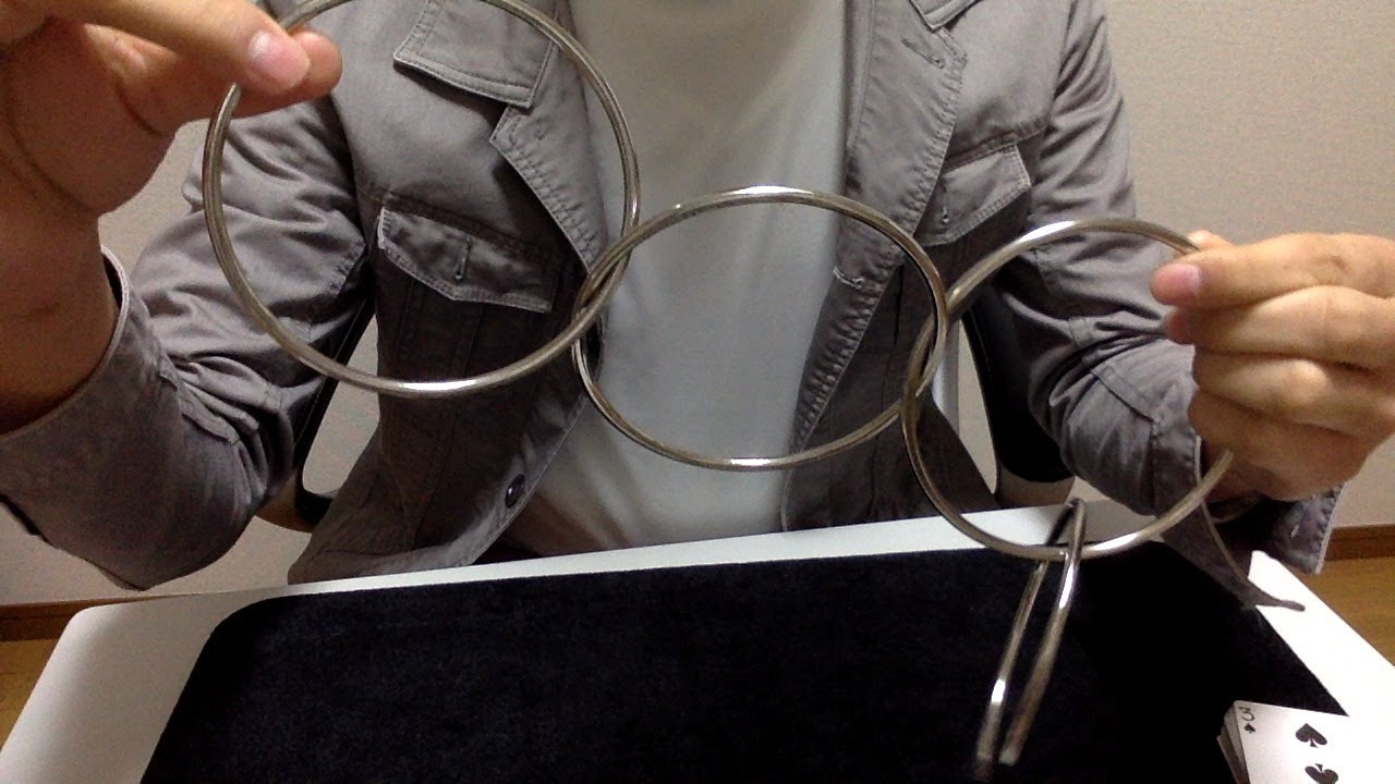 linking rings revealed/ linking rings tutorial