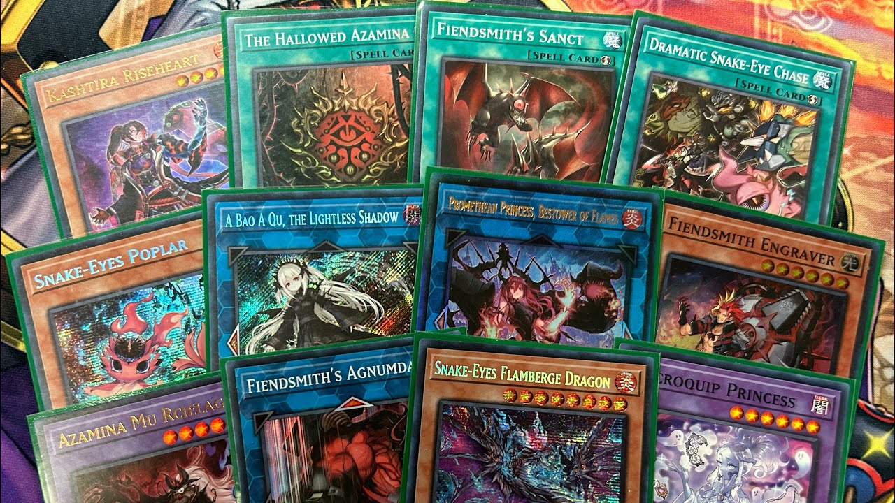 Snake Eyes Azamina Fiendsmith Deck Profile! 7th Place!