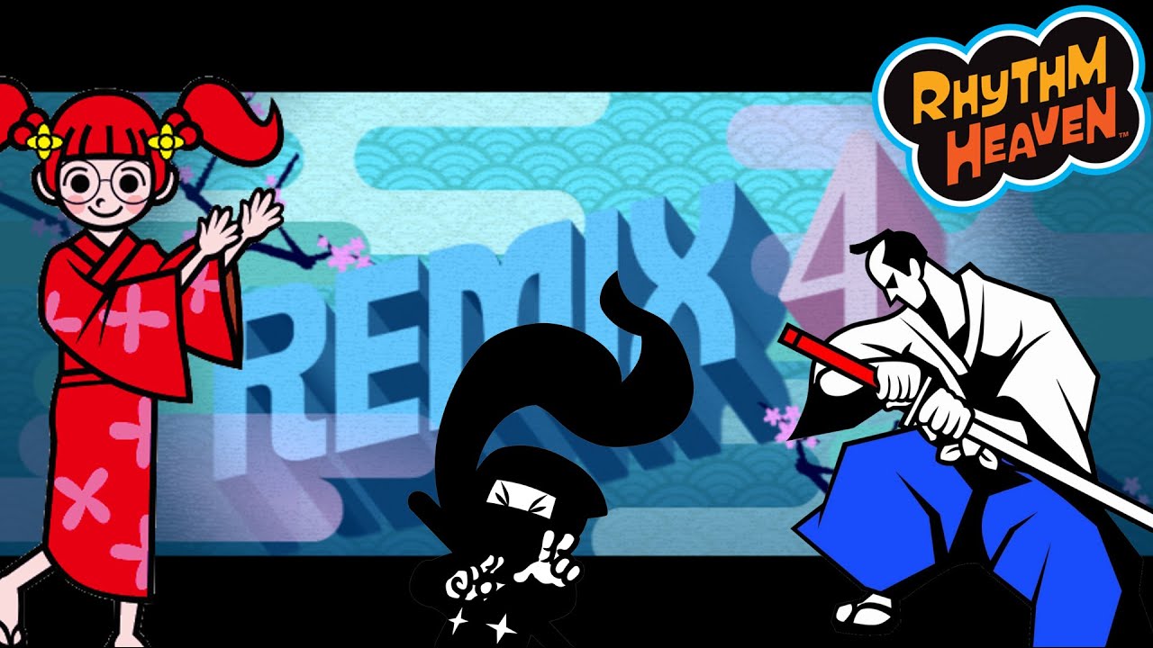 Remix 4 Wii with GBA Games- Rhythm Heaven Custom Remix