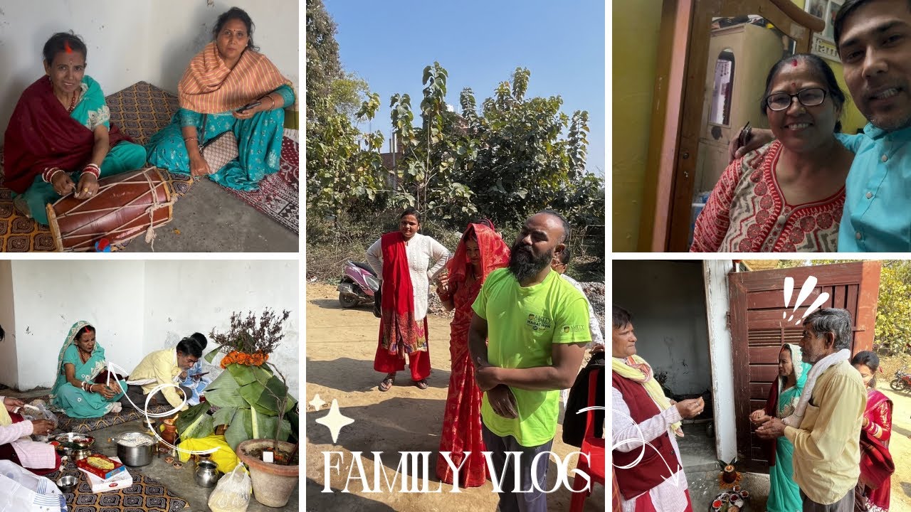 Family Vlog || Ghar me Katha ka program || Mini vlog