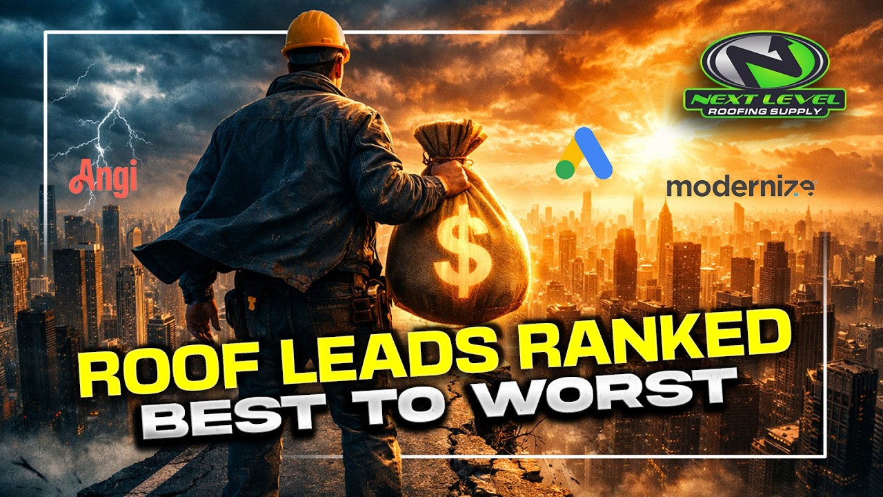 STOP Buying Roof Leads! HomeAdvisor vs Thumbtack vs Angi - Ranked WORST to BEST