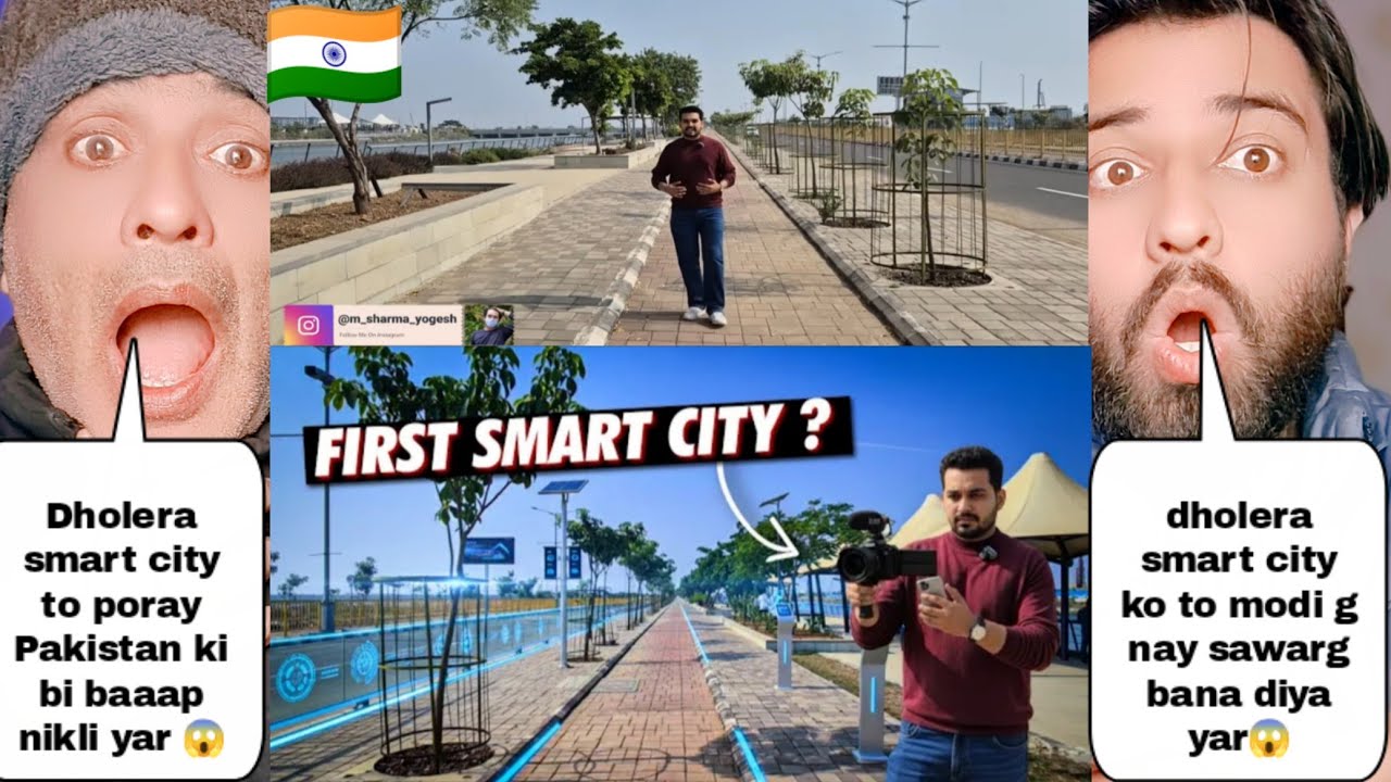 भारतीय धोलेरा स्मार्ट सिटी की डेवलपमेंट की आई ऐसी वीडियो सामने देखकर पाक को पड़े मिर्गी के दौरे