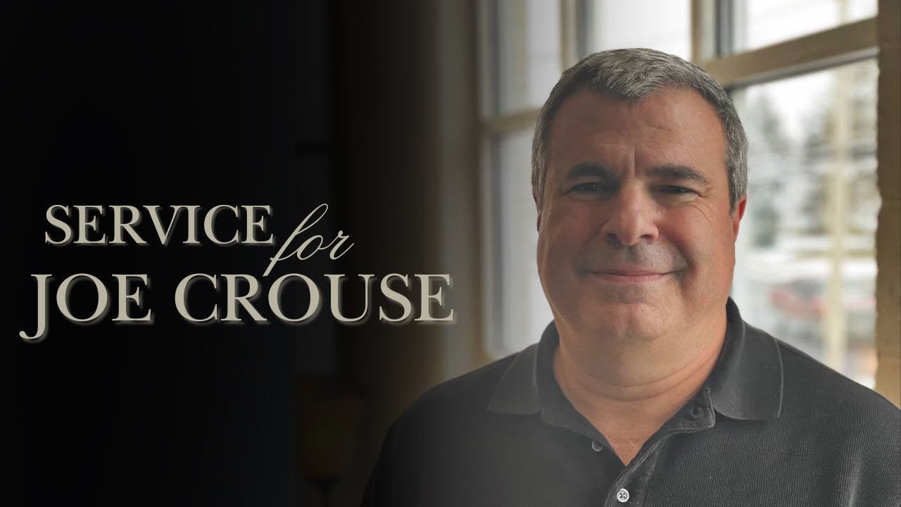 Memorial Service for Joe Crouse- Saturday, January 3, 2026